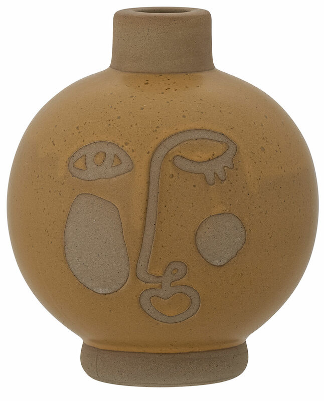 Bloomingville Jilian kynttilänjalka Ø12,5x15 cm ruskea