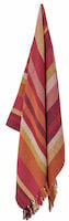 Bloomingville Amra torkkupeitto 150x130 cm punainen