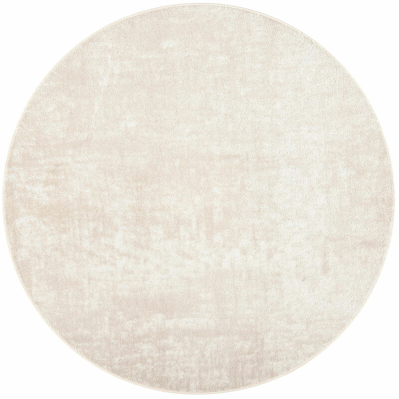 VM Carpet Basaltti matto pyöreä valkoinen