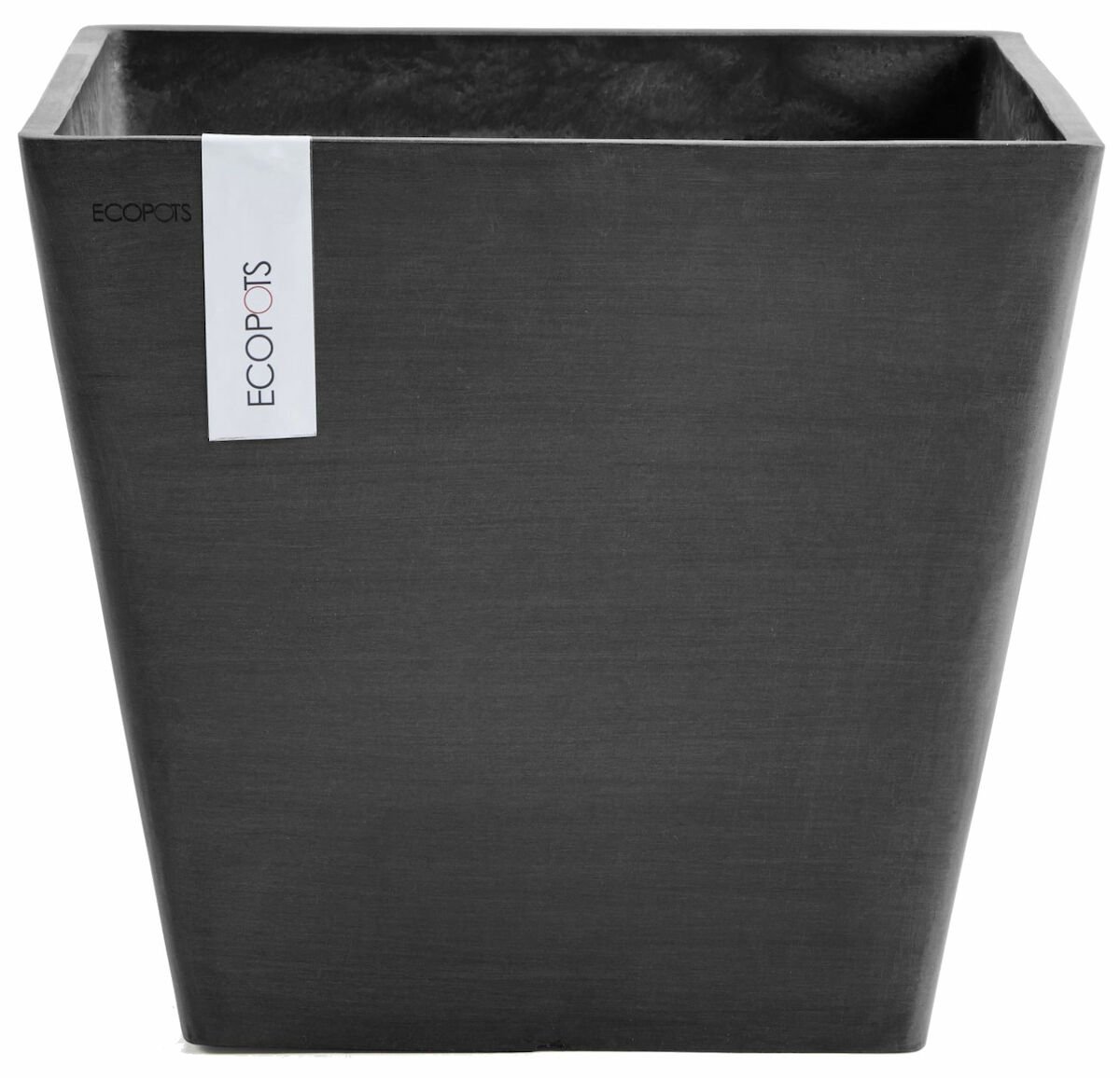 Ecopots Rotterdam ruukku 40 cm tummanharmaa