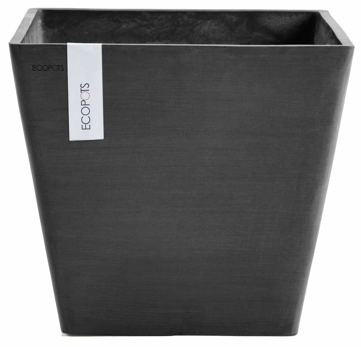 Ecopots Rotterdam ruukku 50 cm tummanharmaa