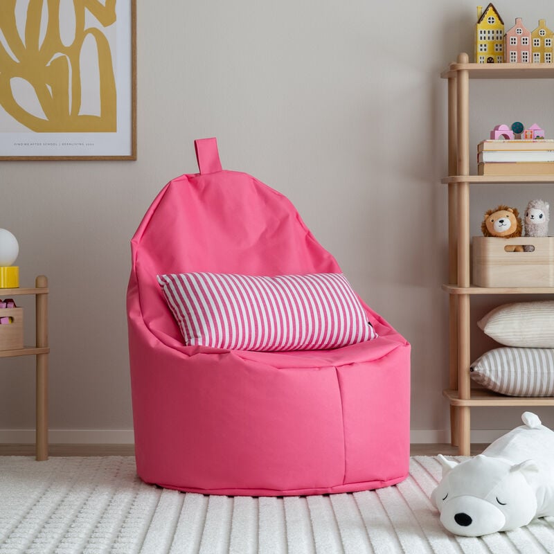 Nuppu säkkituoli pinkki