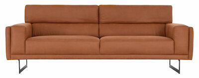 Reko 3-istuttava sohva tummanharmaa Dalton 1