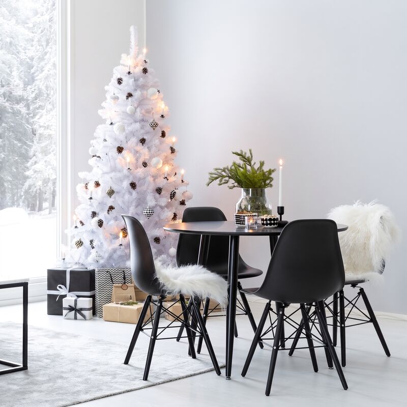 Winteria Luxus joulukuusi valkoinen 210 cm