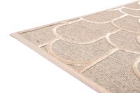 VM Carpet Paanu matto 200 cm pyöreä 1 beige