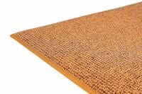 VM Carpet Tweed matto 52 keltainen lähikuva nurkasta