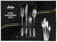 Maku aterimet 24 kpl ruostumaton teräs