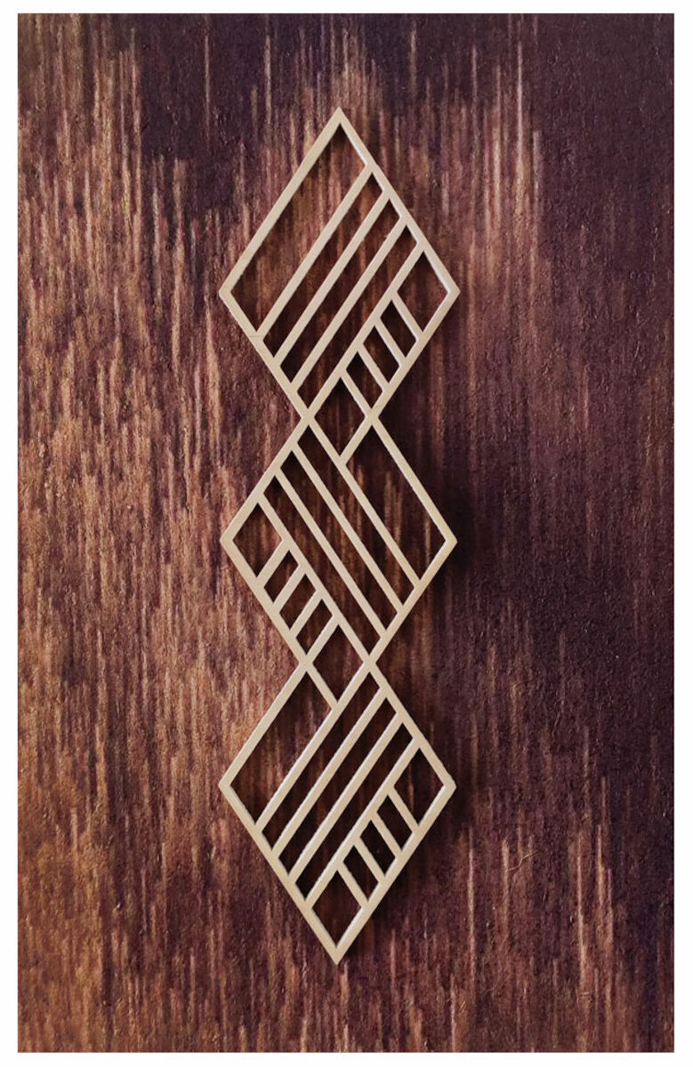 Koivuiset Boho Vinouma akustiikkataulu 36×56 cm tuulihaukka