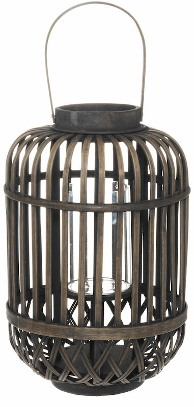 4Living Wayan lyhty Ø26 cm harmaa