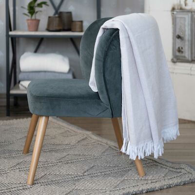 Fanni K Hanko torkkupeitto 130x170 cm harmaa