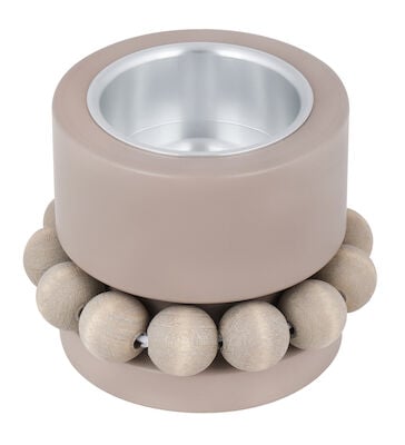 Aarikka Prinsessa kynttilänjalka 5,5 cm lakattu puu