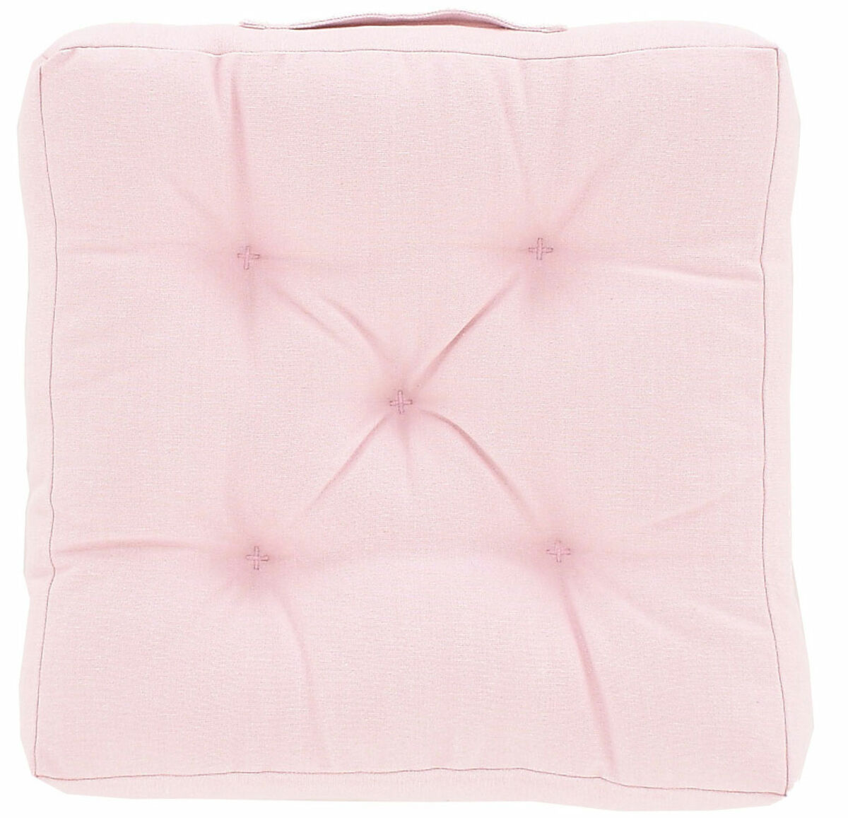 Boxi istuintyyny/lattiatyyny 43x43x7 cm vaalea roosa