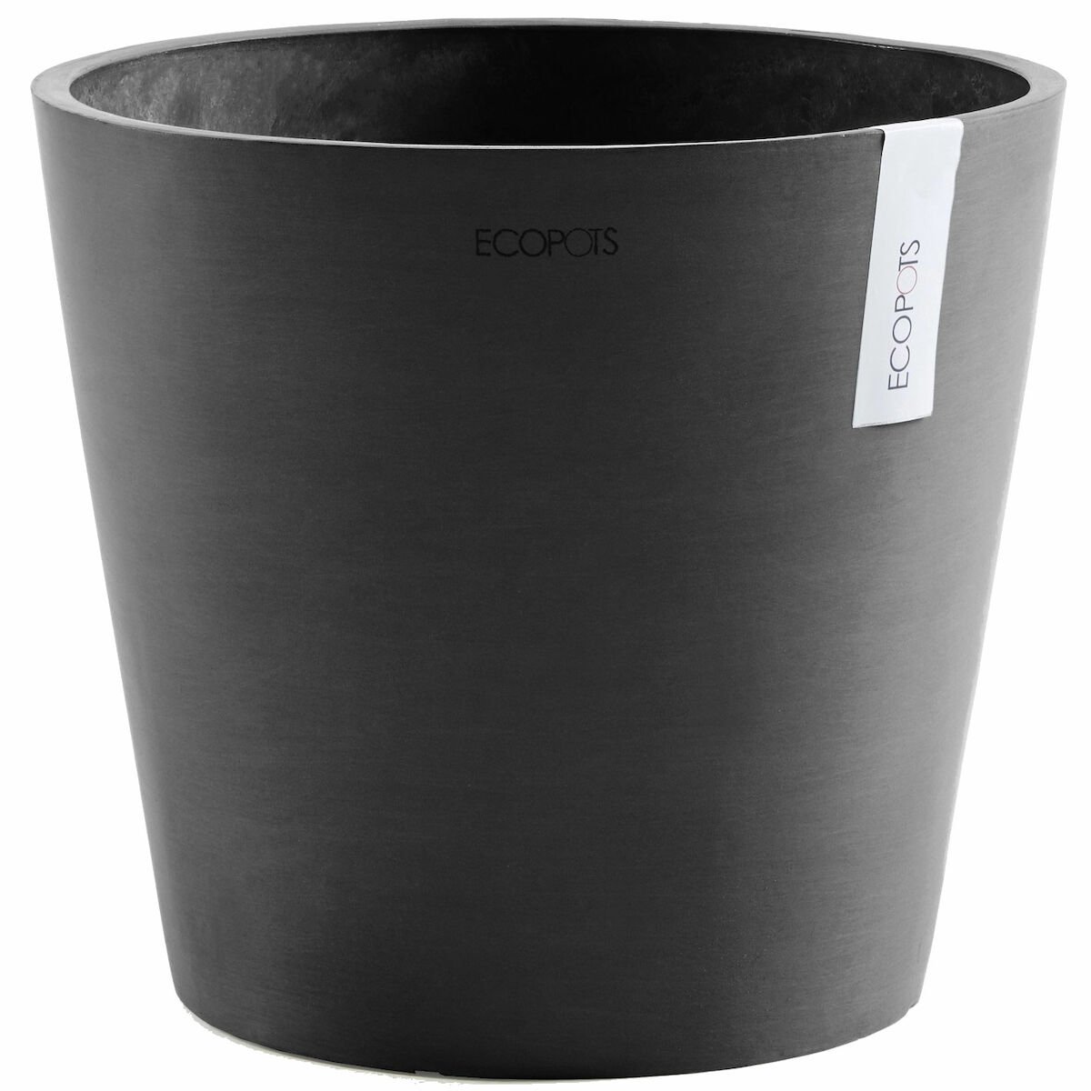 Ecopots Amsterdam ruukku 30 cm tummanharmaa