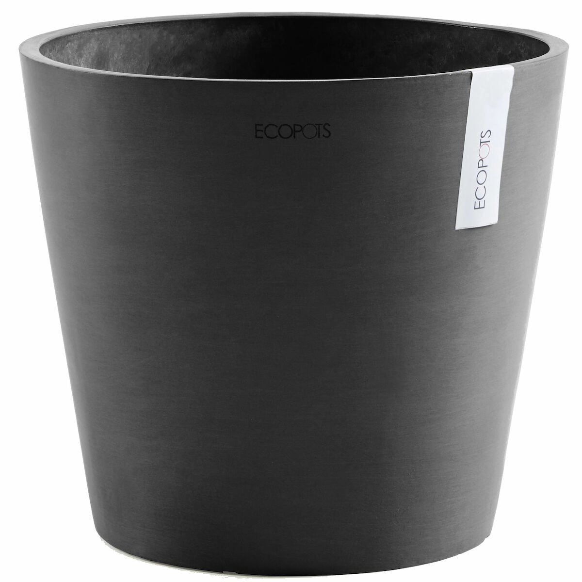 Ecopots Amsterdam ruukku 40 cm tummanharmaa