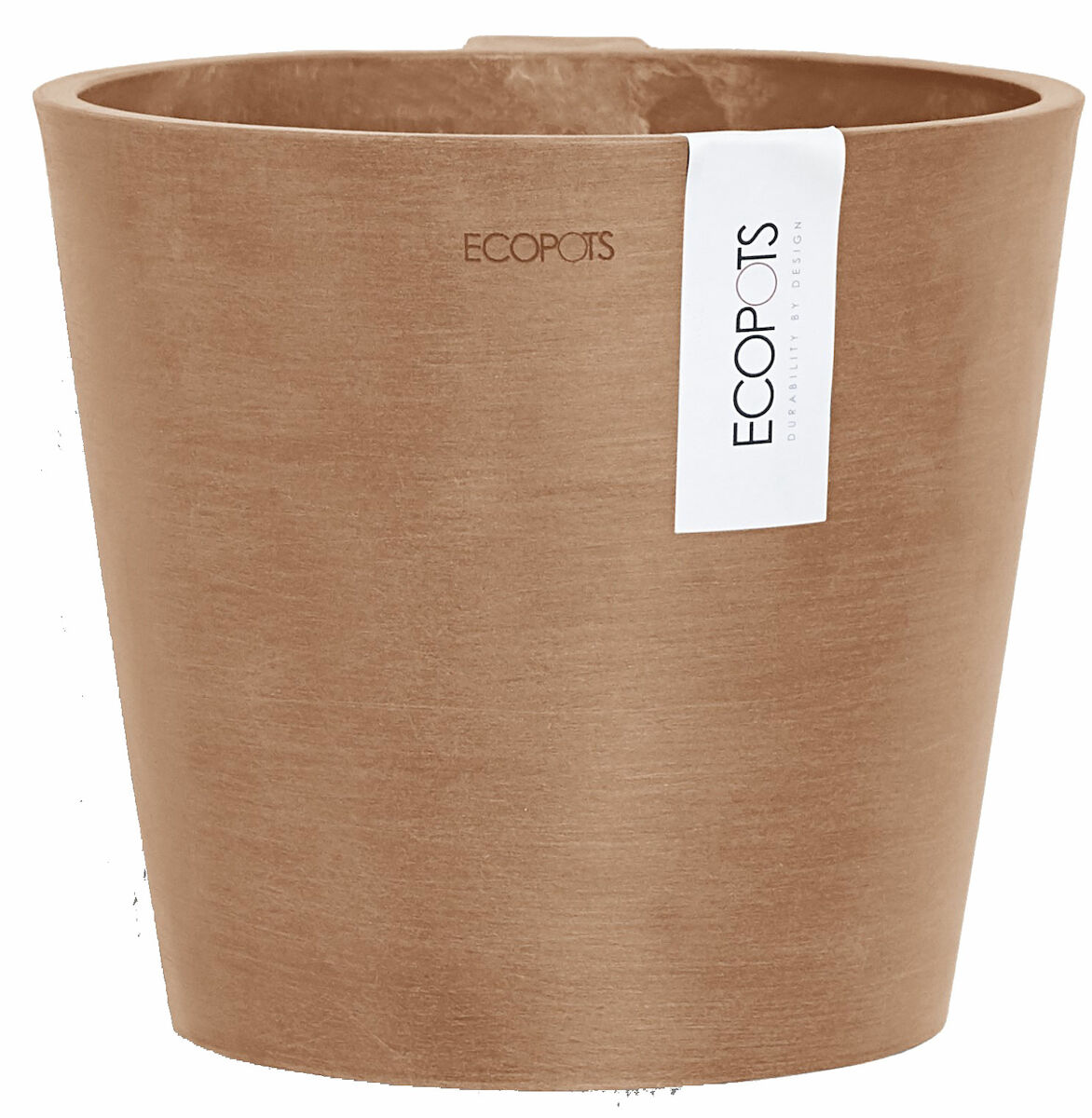 Ecopots Amsterdam seinäruukku 20 cm terracotta