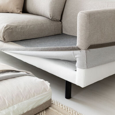 Toive 3,5-istuttavan sohvan verhoilusarja okra stark 618