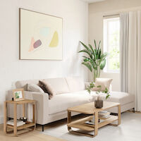 Umbra Bellwood sohvapöytä 109,2x52,7x39,3cm vaalea puu 