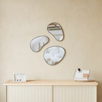 Umbra Hubba Pebble peilisetti 3 kpl titaani
