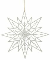 Weiste Eko tähti Ø25 cm hopea