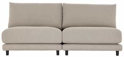 Fanni 3-istuttava sohva ilman käsinojia kitti Copenhagen 904