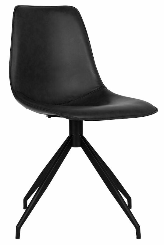 House Nordic Monaco kääntyvä tuoli PU musta