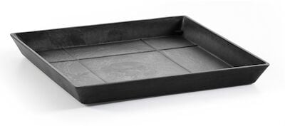 Ecopots Rotterdam aluslautanen 50 cm valkoharmaa