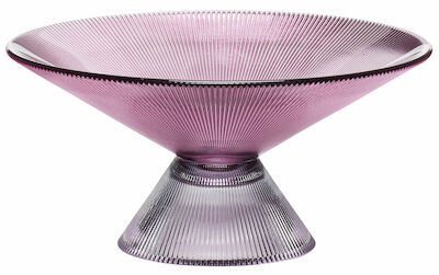 Hübsch Bonbon kulho Ø25 cm harmaa/pinkki