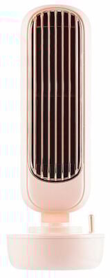 O'Logion pöytätuuletin+ilmankostutin roosa