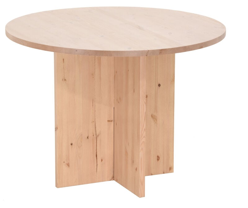Havu pyöreä ruokapöytä Ø100 cm hiekka
