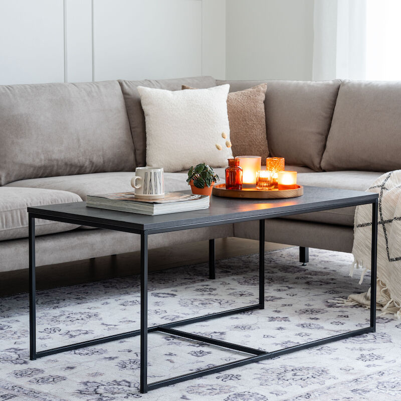 Isla sohvapöytä iso musta bs/musta