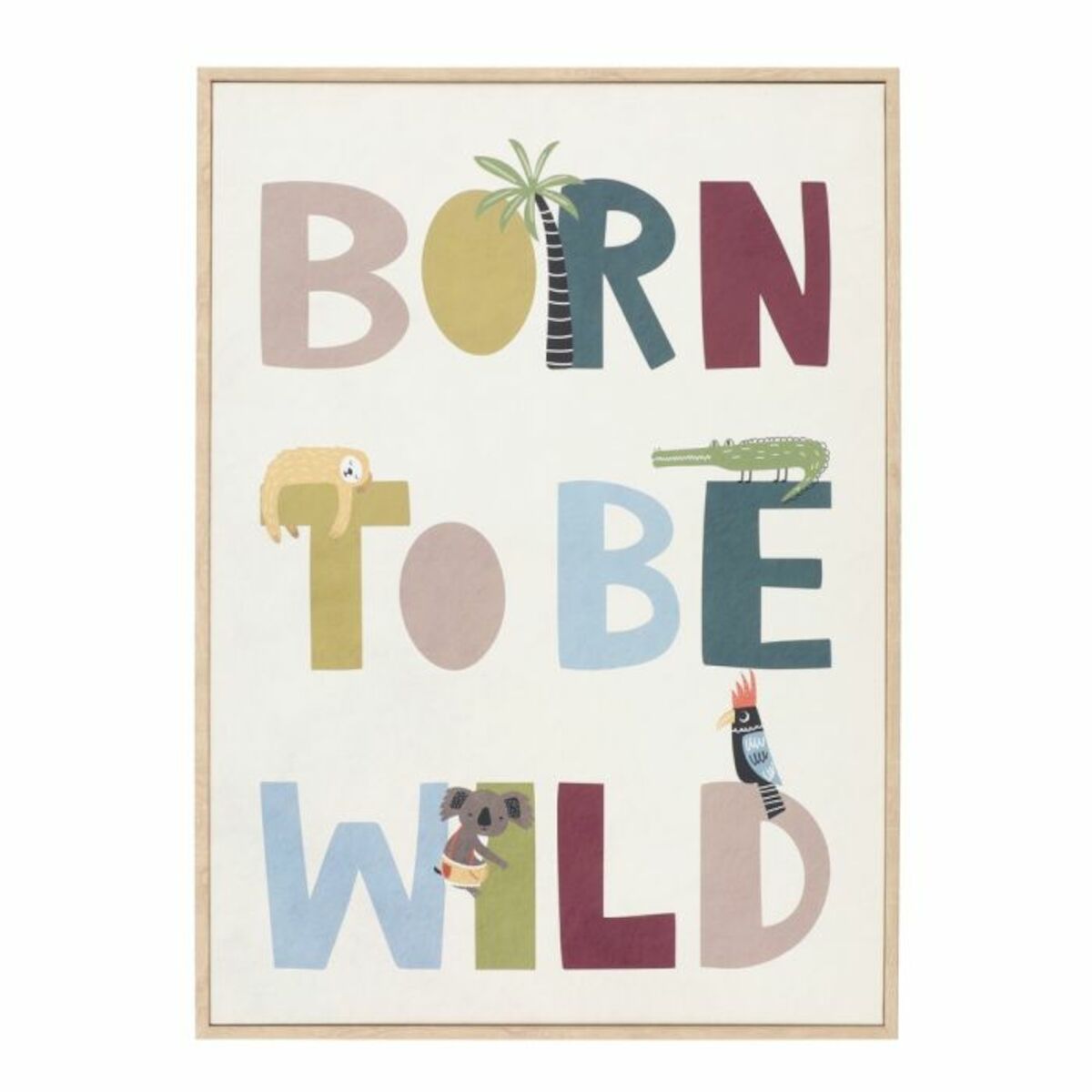 4Living Born to be wild taulu 50x70 cm