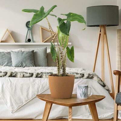 4Living Magnolia ECO puukomposiitti ruukku Ø30 cm latte