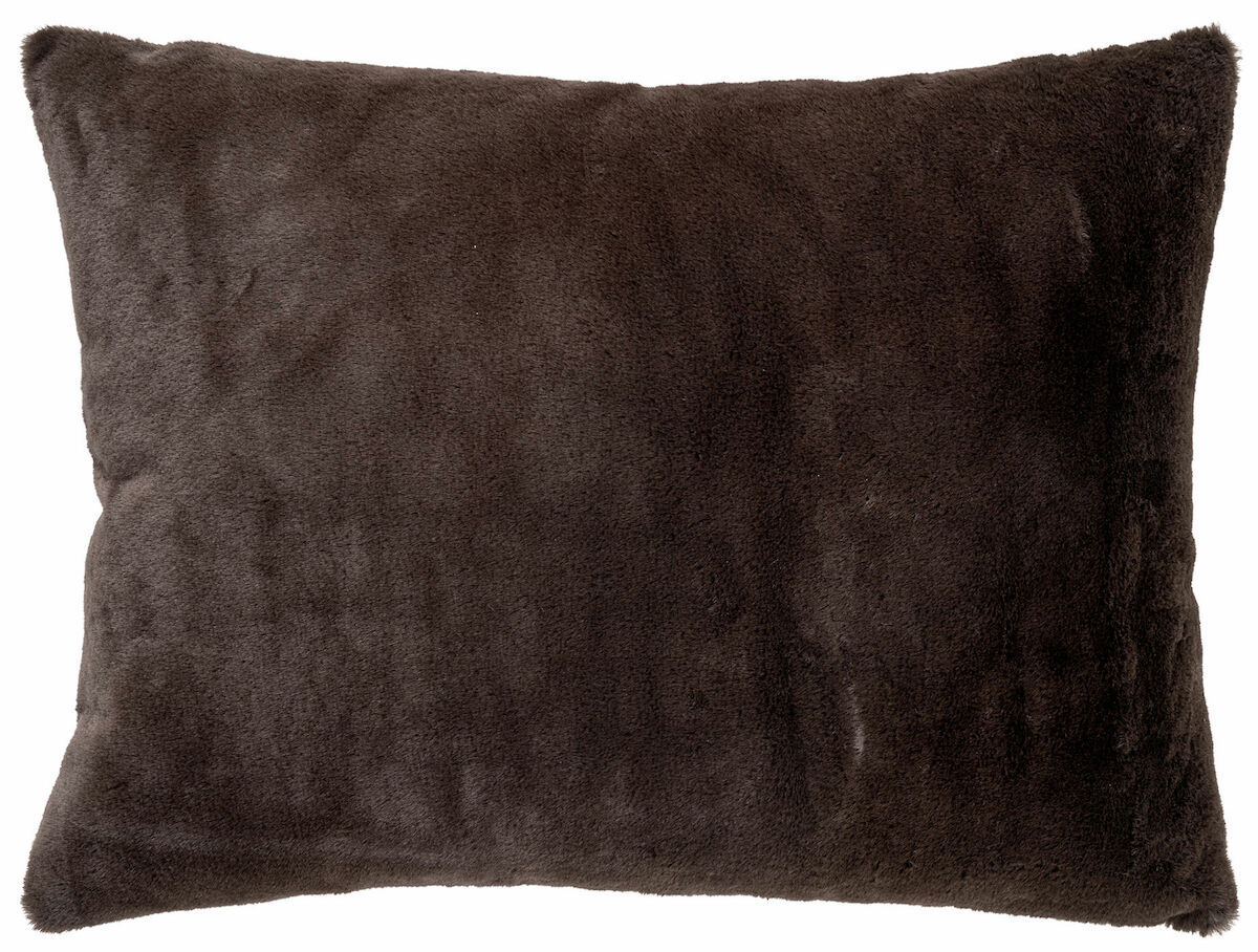 House Nordic Evira koristetyyny 45×60 cm tummanruskea
