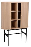 Rowico Haddington kaappi valkopesty 102x42x146 cm