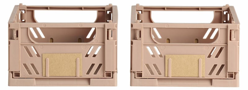 Day pinottava kori 25x16,5x10 cm hiekka 2 kpl setti