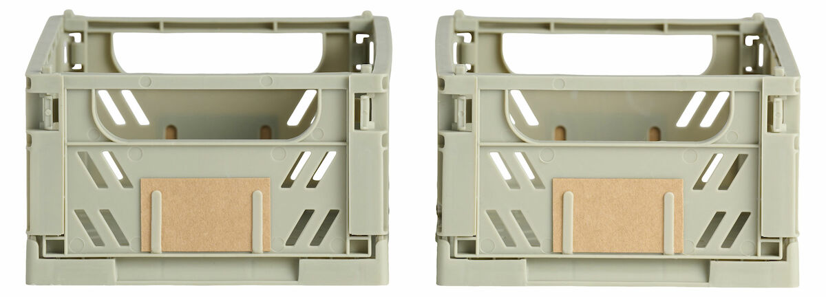 Day pinottava kori 25x16,5x10 cm sammaleen vihreä 2 kpl setti