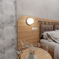 Emibig Minerva seinävalaisin valkoinen