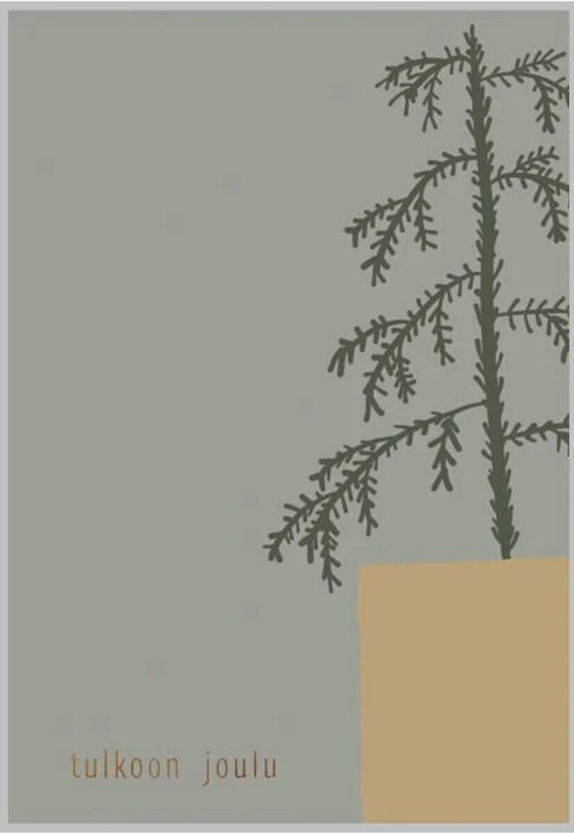 Xeraliving HUONEKUUSI joulukortti 10,5×14,8 cm