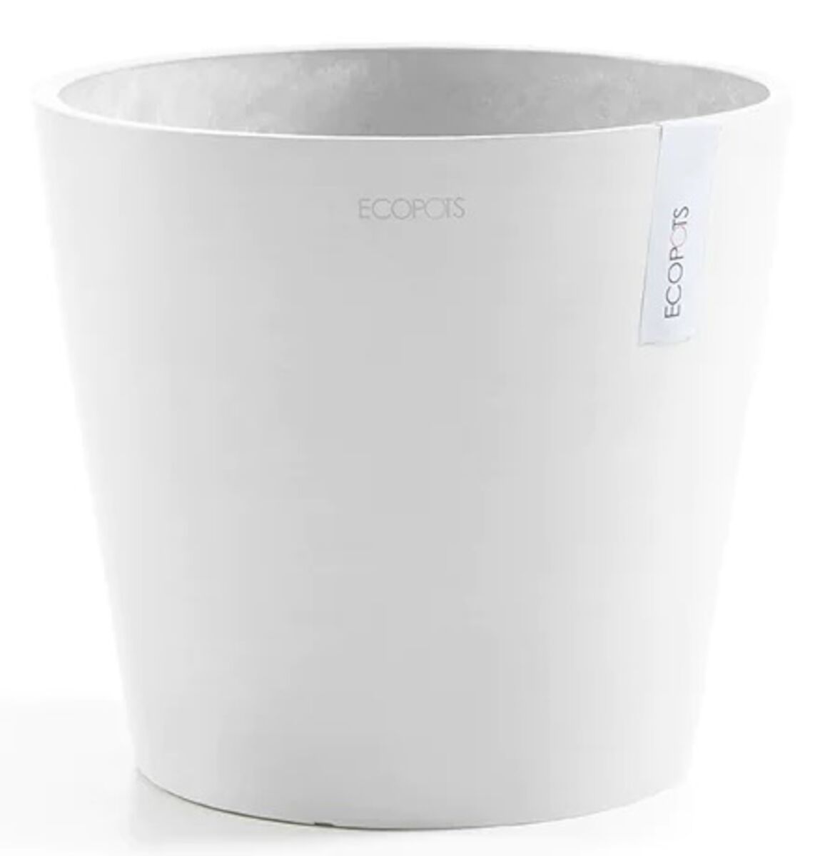 Ecopots Amsterdam ruukku 30 cm valkoinen