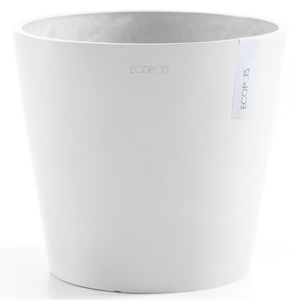 Ecopots Amsterdam ruukku 40 cm valkoinen