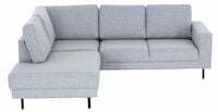 Kairo avokulmasohva vasen vaaleanharmaa Hygge 80