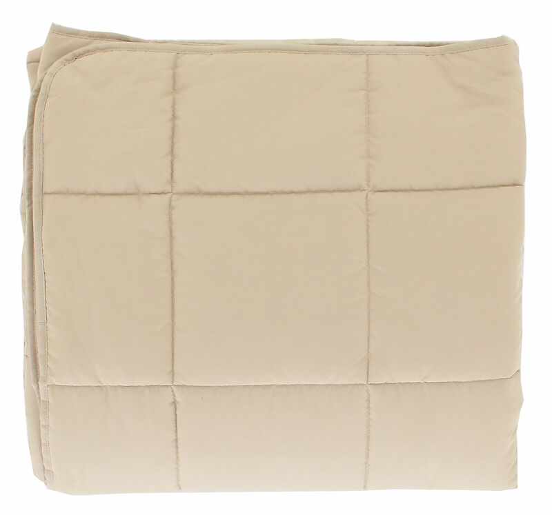 Pouta päiväpeitto 260x260 cm beige yläkuva