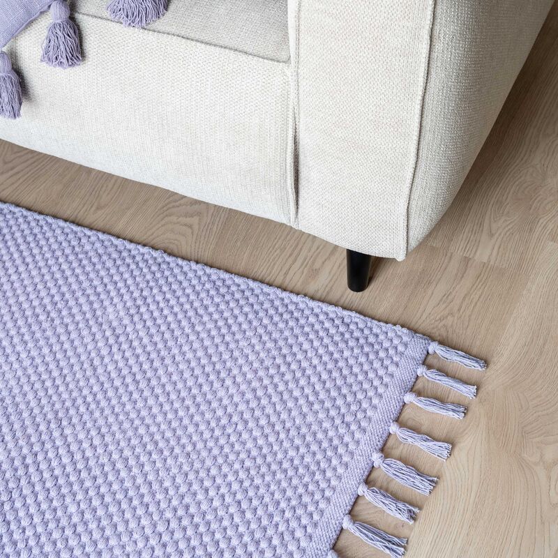 Pompula puuvillamatto laventeli