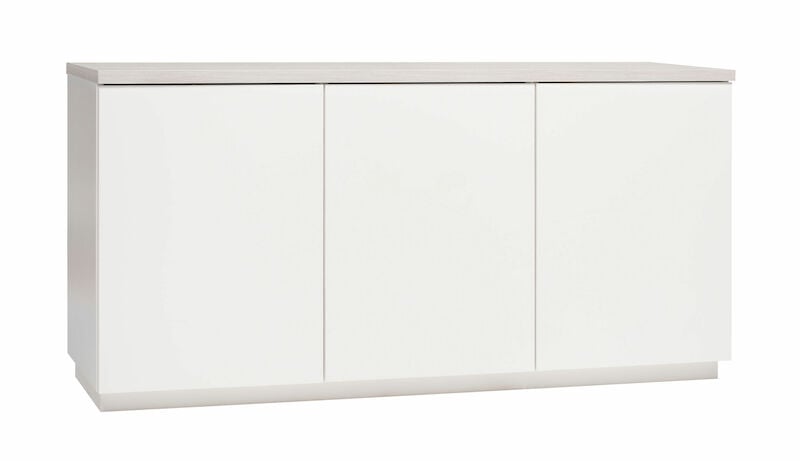 Anton senkki 150 cm kolmella ovella hopea jalava