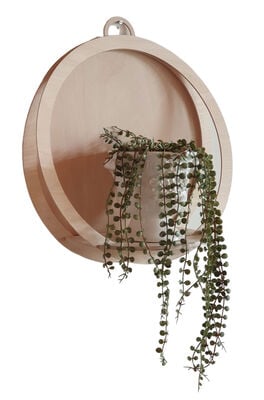 Pihla seinäamppeli 36 cm musta taustavanerilla