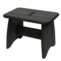 EcoFurn Palli tervaleppä musta öljytty
