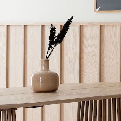 Elsi keraaminen maljakko Ø17,5 cm kerma