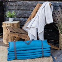 Madison ECO-line aurinkosängyn pehmuste 180x68 cm farkunsininen