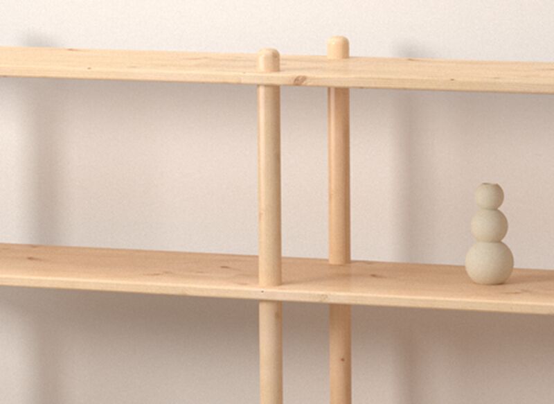 Askel hyllylevy 100x35 puuvalmis