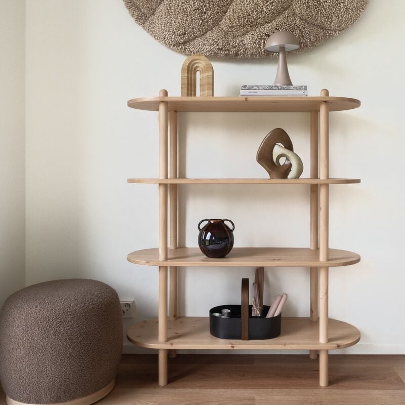 Askel avohylly 100x35x119 cm hiekka